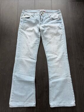 Shank - Light Wash Women's Bootcut Jeans - Light Blue